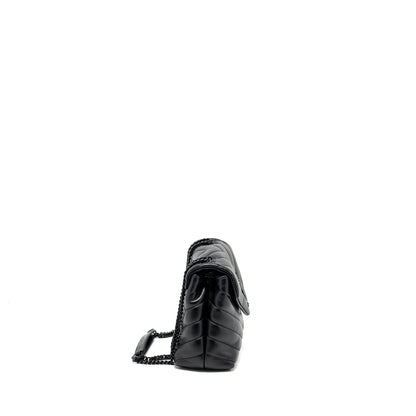 Saint Laurent/YSL Small Loulou Bag Calfskin So Black