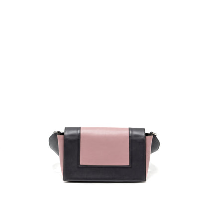 Celine Frame Bag Calfskin Pink/Grey SHW