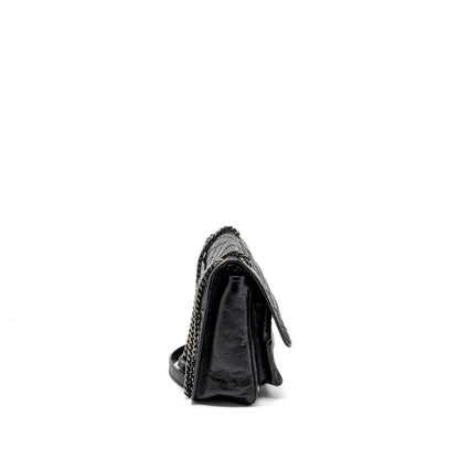 Saint Lauren medium niki calfskin black Ruthenium hardware