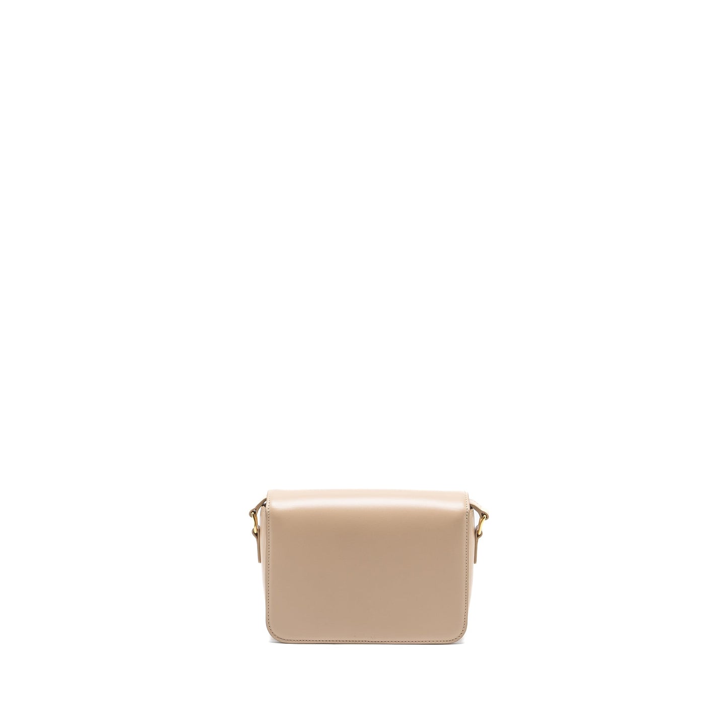 Celine Teen Triomphe Bag Calfskin Light Beige GHW