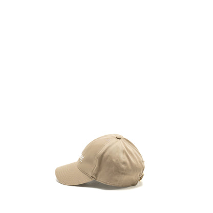 Celine Size M Baseball Cap Dark Champagne