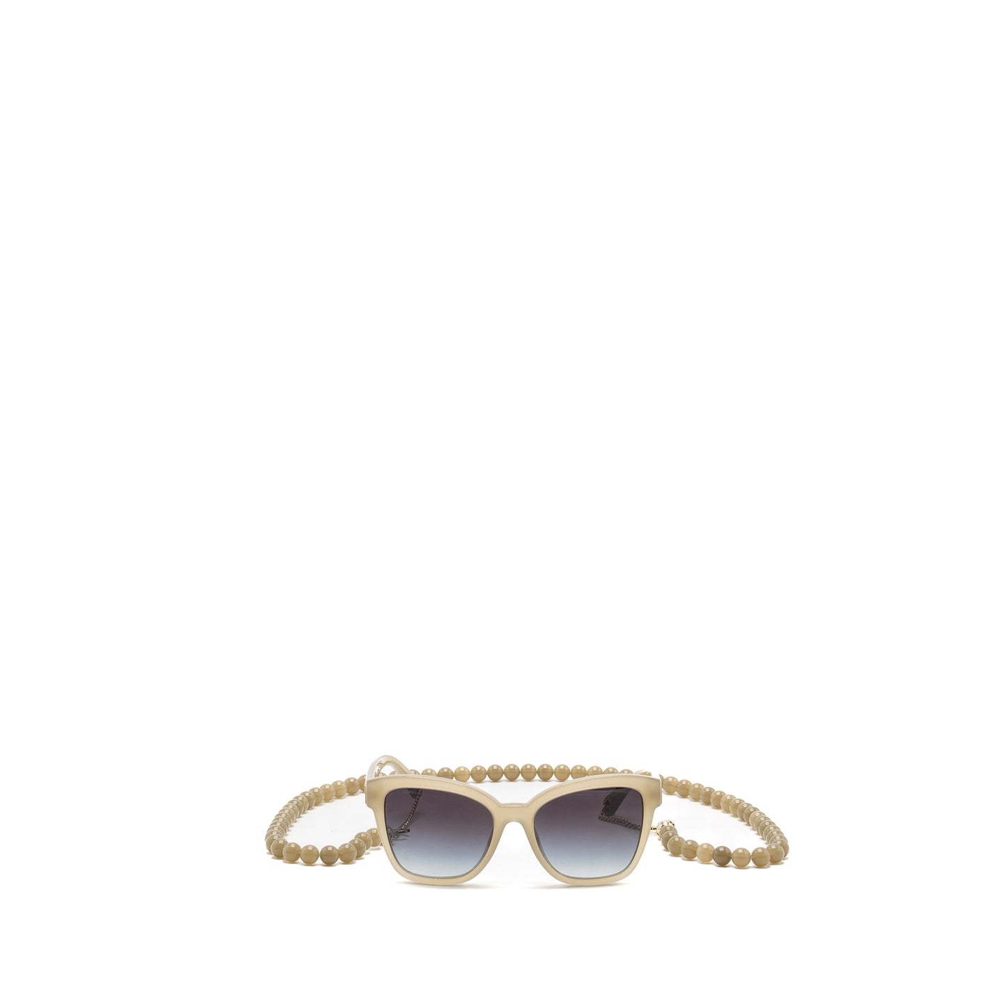 Chanel Sunglasses With Pearl Chain Multicolour