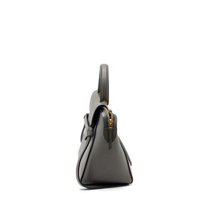 Celine micro belt bag calfskin grey GHW