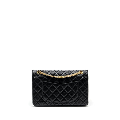 Chanel Large 2.55 Reissue Flap Bag Aged Calfskin Black GHW