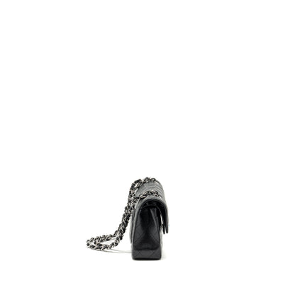 Chanel Small Classic Double Flap Bag Caviar BLACK SHW (Microchip)