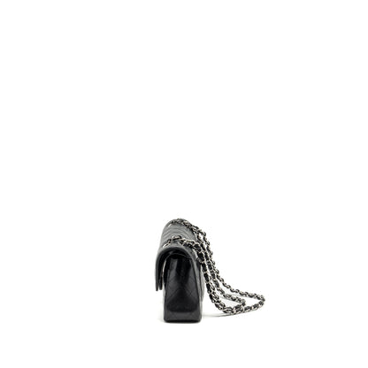 Chanel Small Classic Double Flap Bag Caviar BLACK SHW (Microchip)
