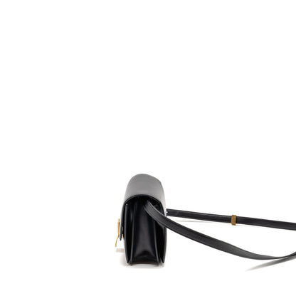 Celine Mini Classic Box Bag Calfskin Black GHW