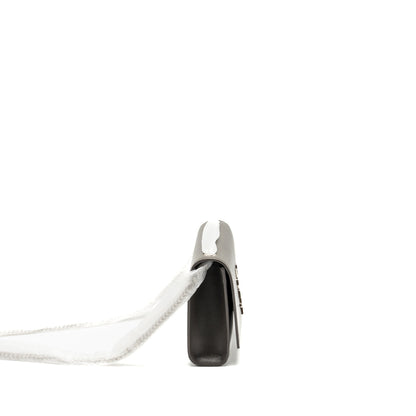 Saint Laurent/YSL Medium Kate Bag Grained Calfskin Grey SHW
