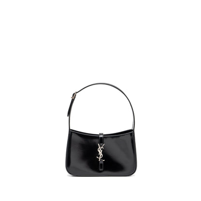 Saint Laurent Le 5 A 7 shiny calfskin black SHW