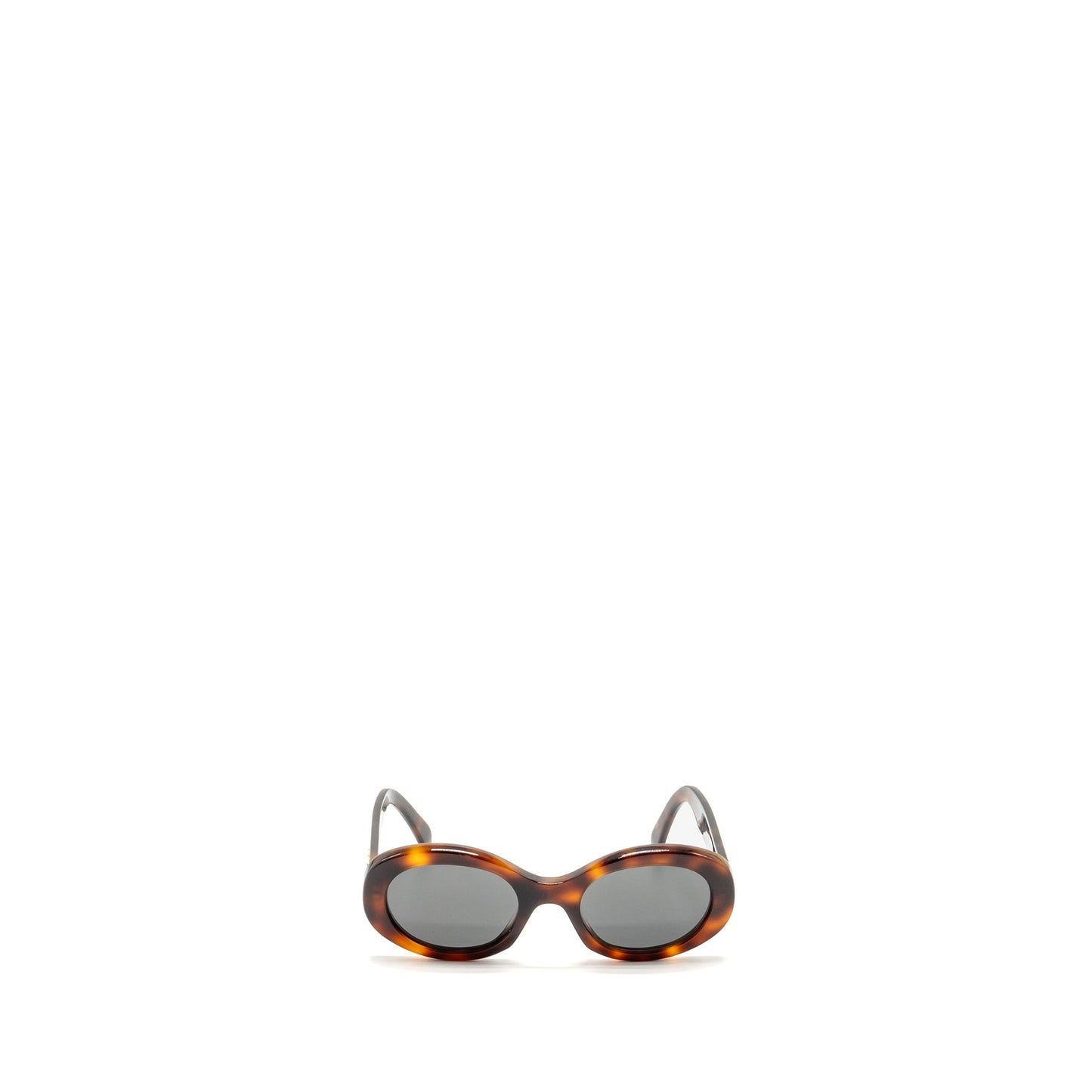 Celine Triomphe 01 sunglasses blonde Havana GHW