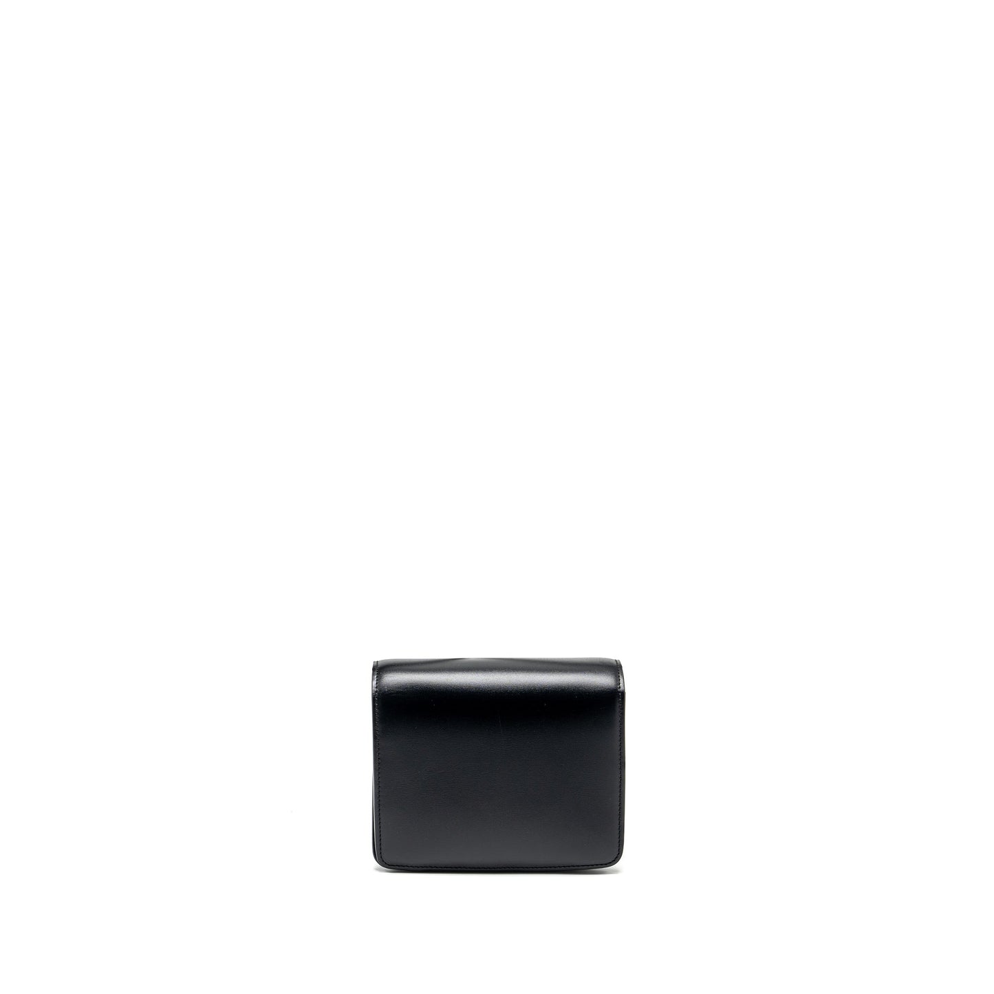Celine Mini Classic Box Bag Calfskin Black GHW