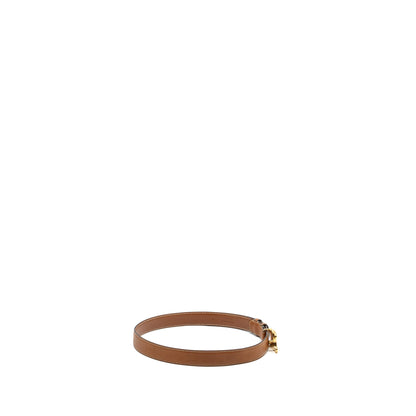Celine size 80 SMALL TRIOMPHE BELT IN NATURAL CALFSKIN TAN GHW