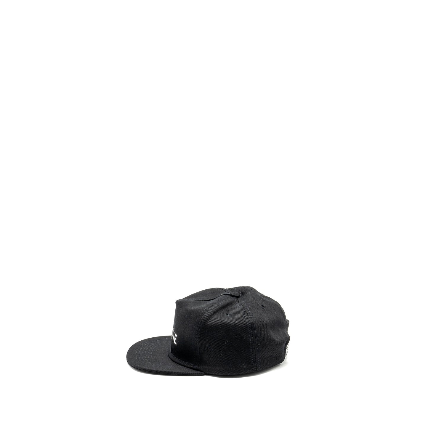Celine Size M Logo Ball Cap Cotton Black