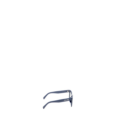 Celine Letter Logo Sunglasses Blue SHW