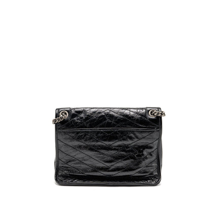 Saint Laurent / YSL Medium Niki Calfskin Black SHW