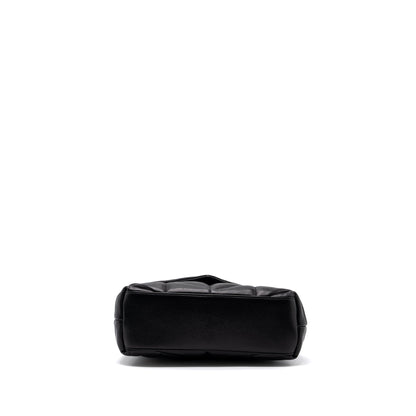 Saint Laurent/YSL Small Puffer Quilted Nappa Black GHW
