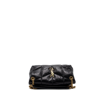 Saint Laurent/YSL Small Puffer Quilted Nappa Black GHW