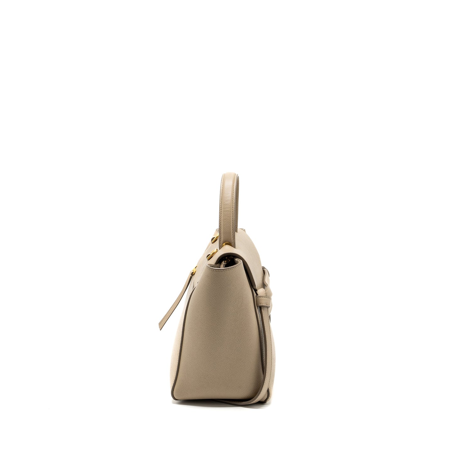 Celine Micro Belt Bag Grained Calfskin Beige GHW