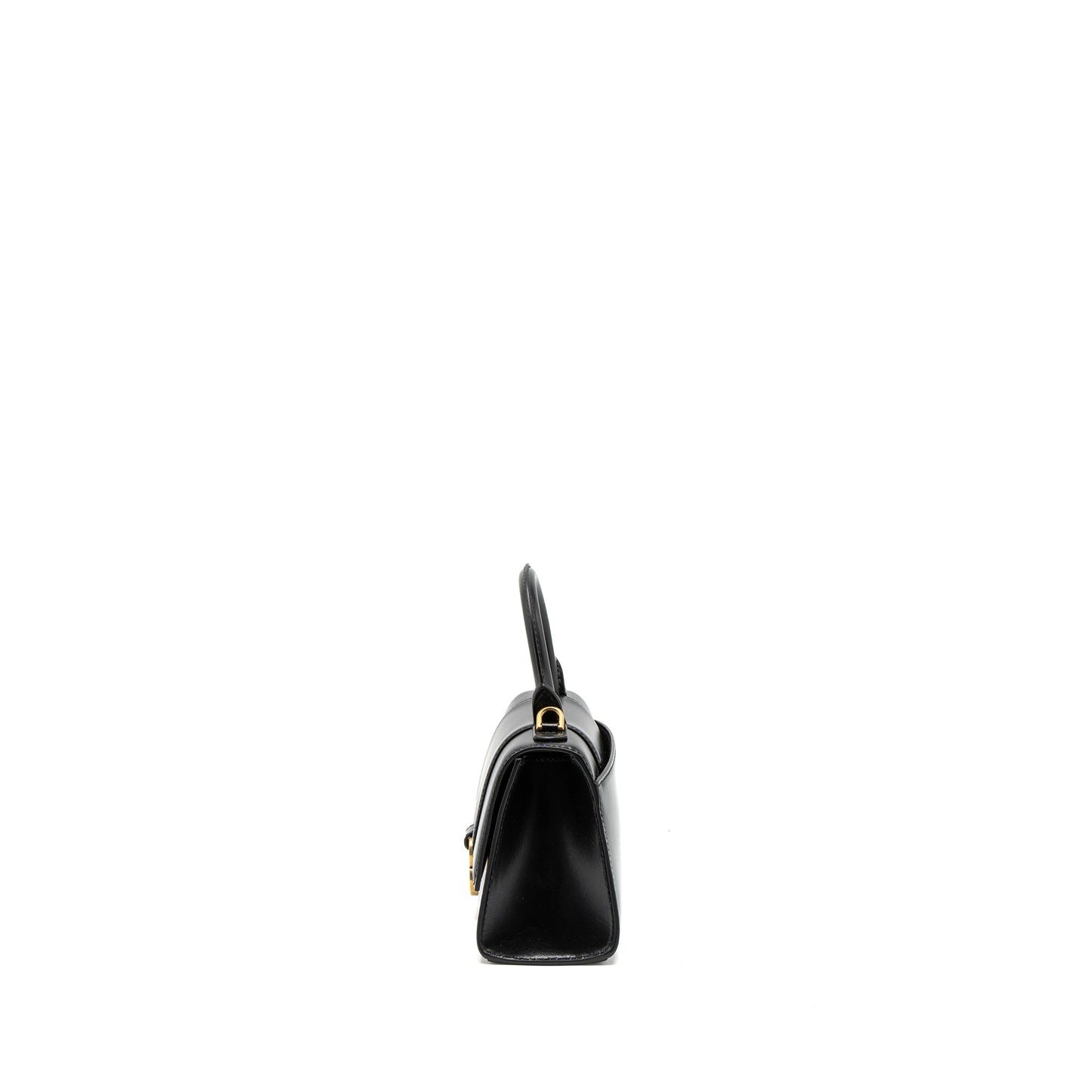 Balenciaga Hourglass XS Calfskin Black GHW