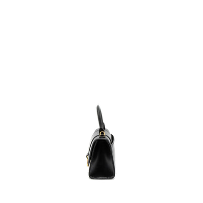 Balenciaga Hourglass XS Calfskin Black GHW