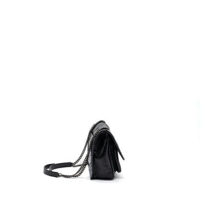 Saint Laurent/YSL Niki Baby Bag vintage Calfskin Black ruthenium hardware