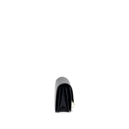 Celine mini classic box bag calfskin Black GHW