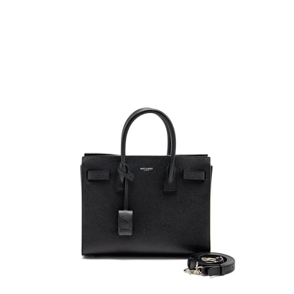 Saint Laurent sac de JOUR Grained Calfskin Black SHW
