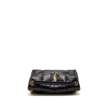 Saint Laurent Small Puffer Quilted Nappa Leather Black GHW
