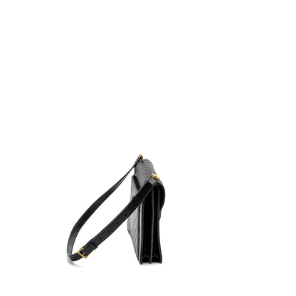 Saint laurent gaby satchel bag lambskin black GHW