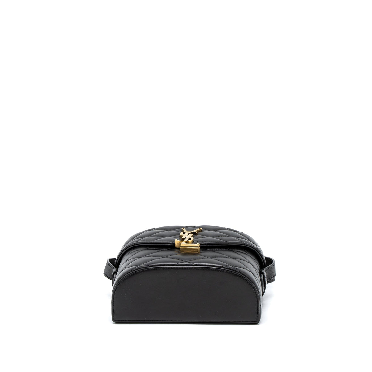 Saint Laurent June Box Bag Lambskin Black GHW