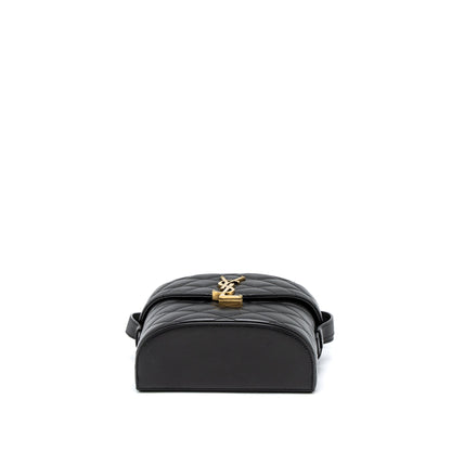 Saint Laurent June Box Bag Lambskin Black GHW