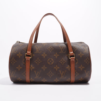 Louis Vuitton Womens Papillon Monogram / Brown Canvas 26