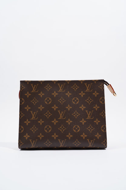 Louis Vuitton Womens LV Pouch on Chain Monogram Canvas