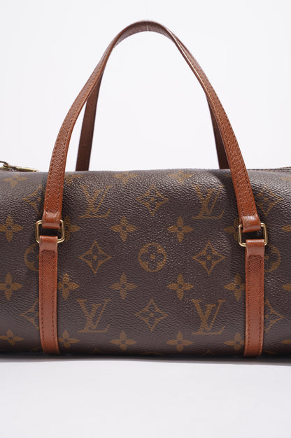 Louis Vuitton Womens Papillon Monogram / Brown Canvas 26