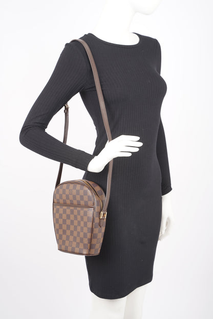 Louis Vuitton Womens Ipanema Damier Ebene PM Vintage