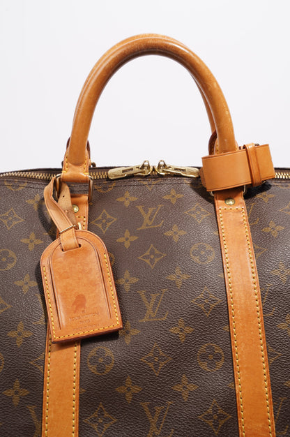Louis Vuitton Womens Keepall Monogram Canvas 55