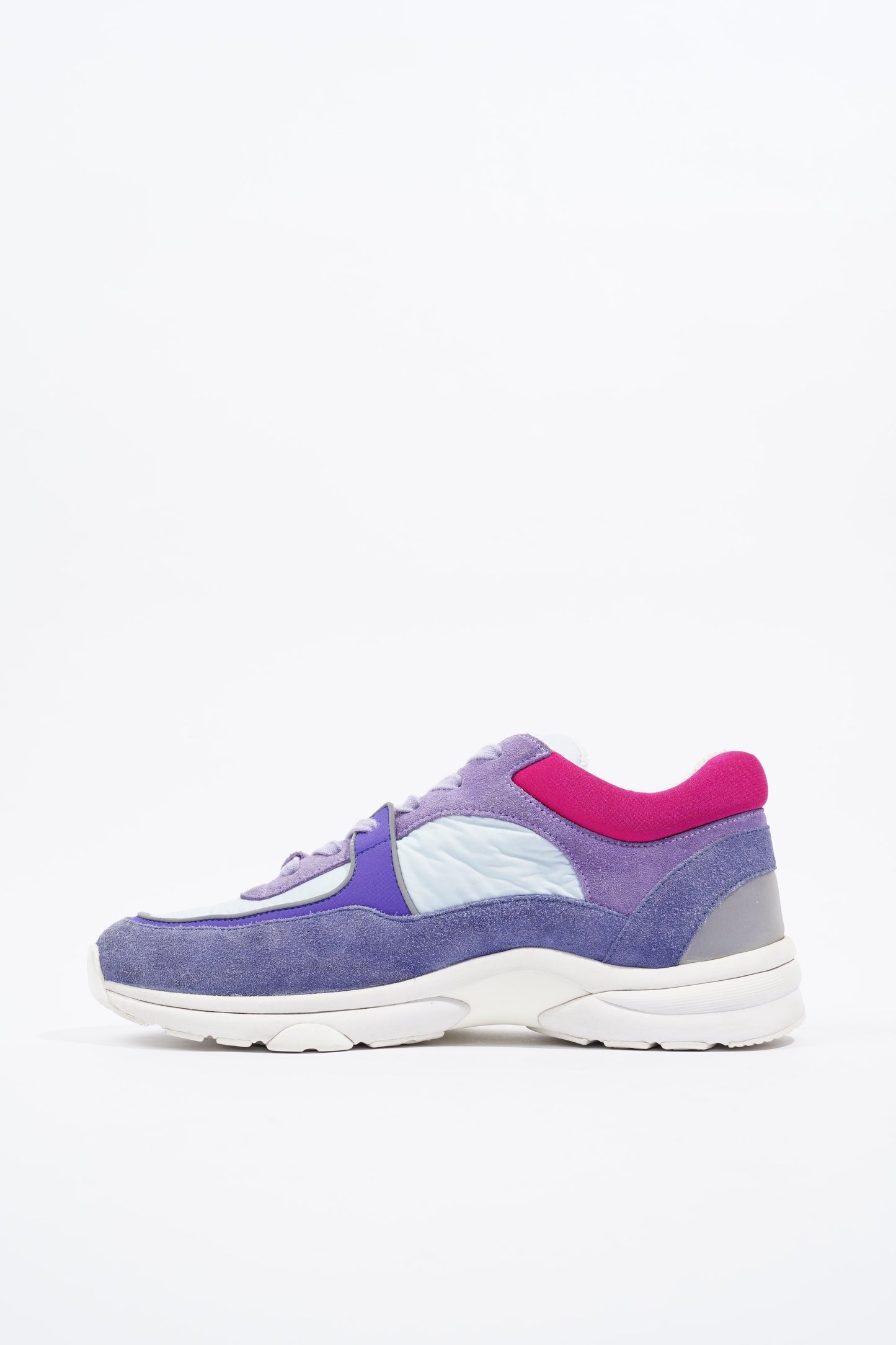 Chanel CC Logo Blue   Lilac EU 41   UK 8