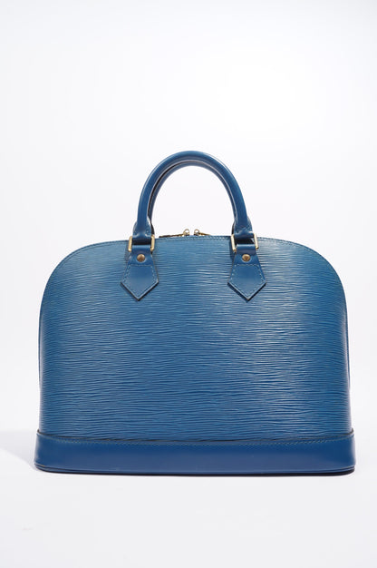 Louis Vuitton Alma Blue Epi Leather PM
