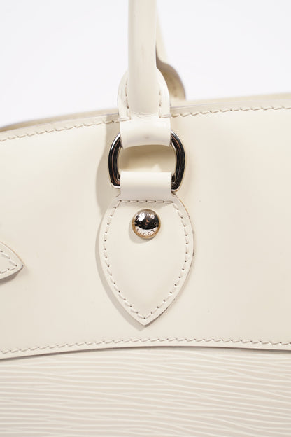 Louis Vuitton Womens Vintage Passy White Epi Leather GM