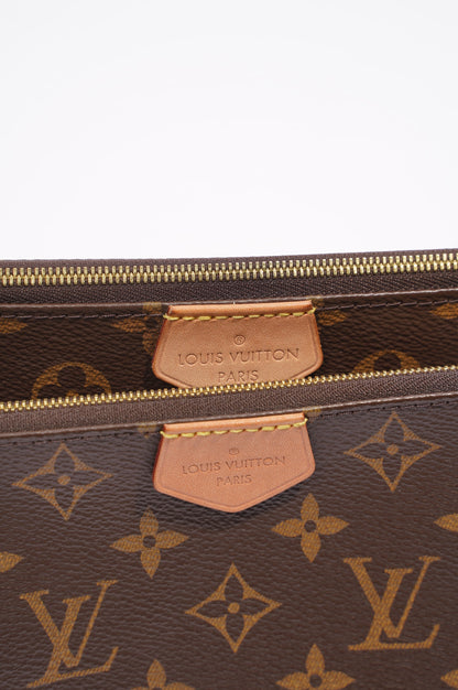 Louis Vuitton Womens Multi Pochette Bag Monogram Canvas