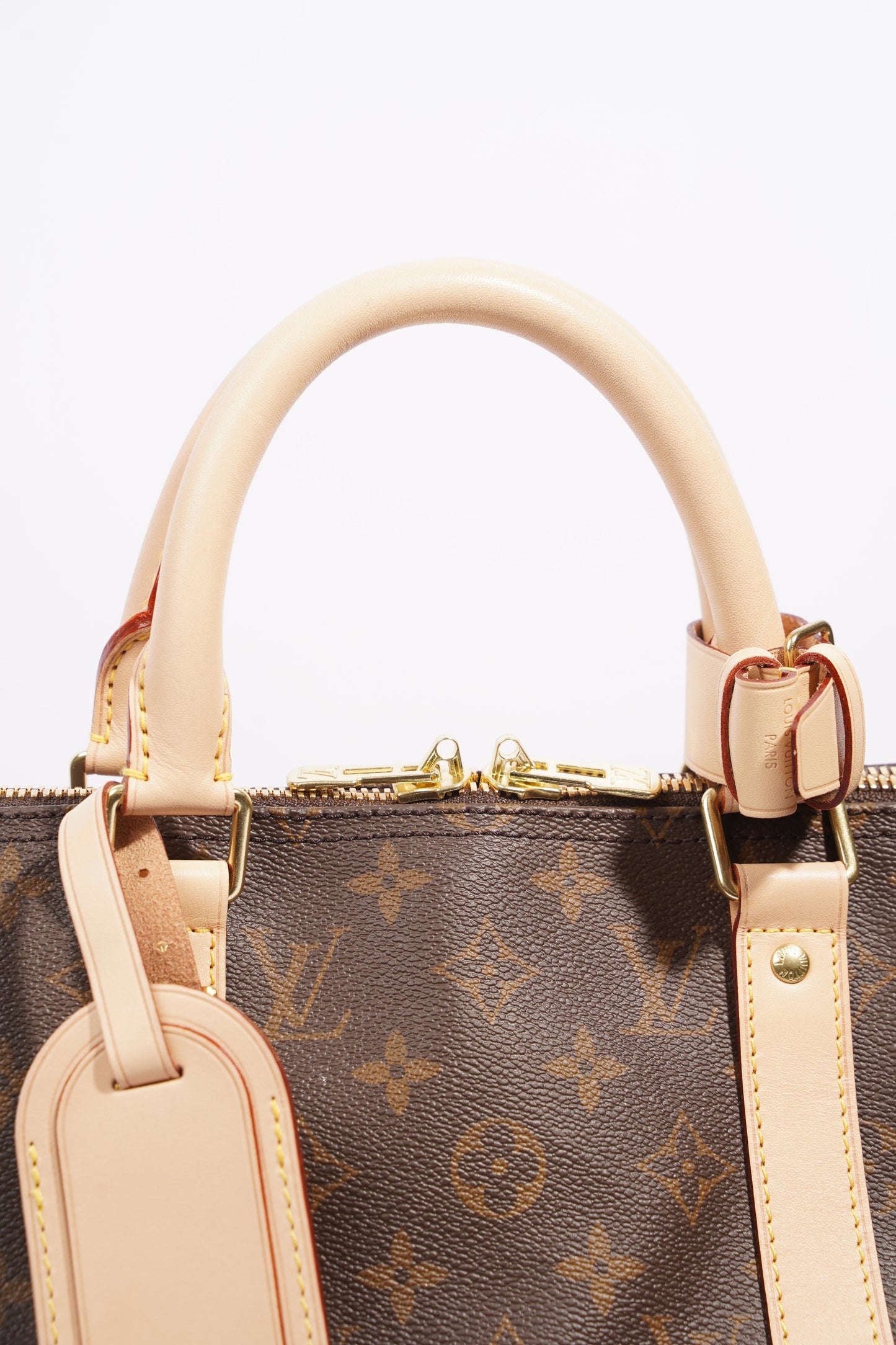 Louis Vuitton Womens Keepall Bandouliere Monogram 50