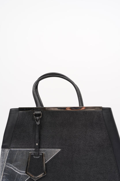 Fendi Womens 2 Jours Medium
