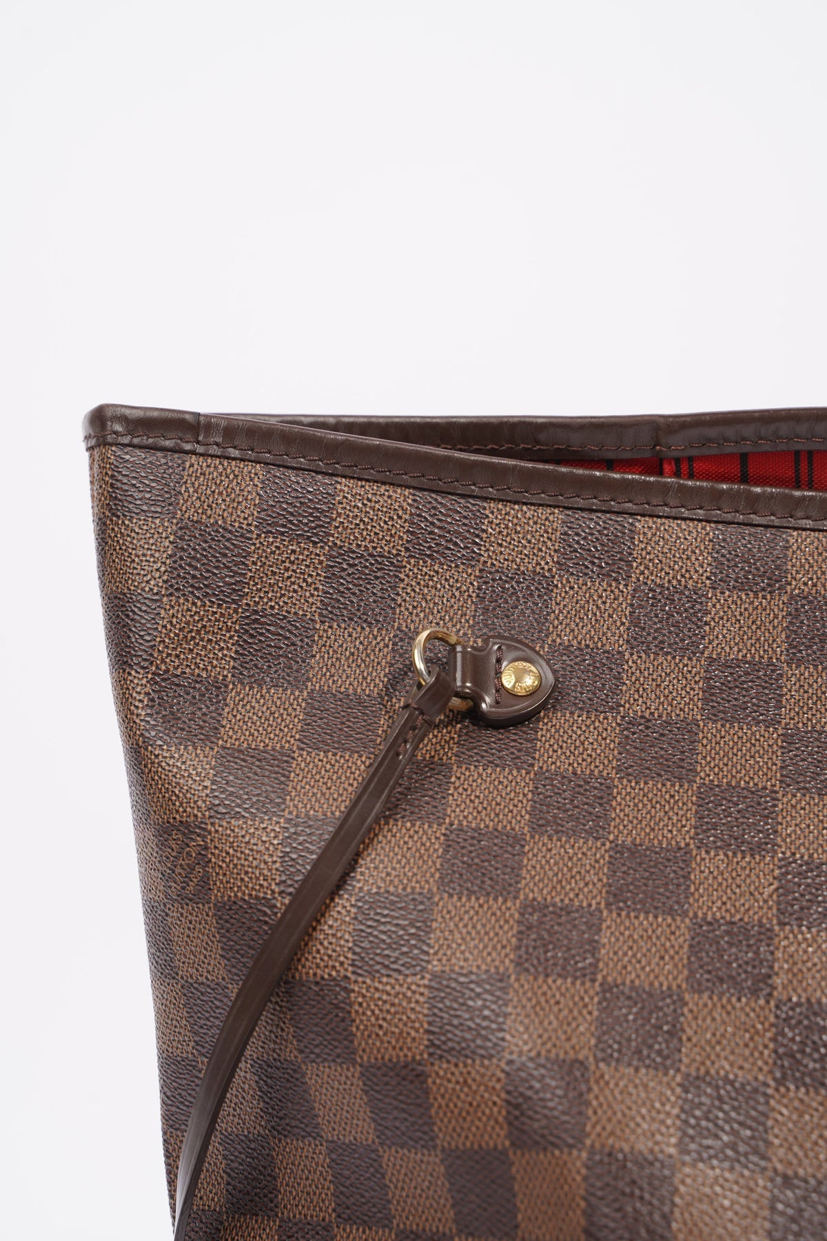 Louis Vuitton Womens Neverfull Damier Ebene GM