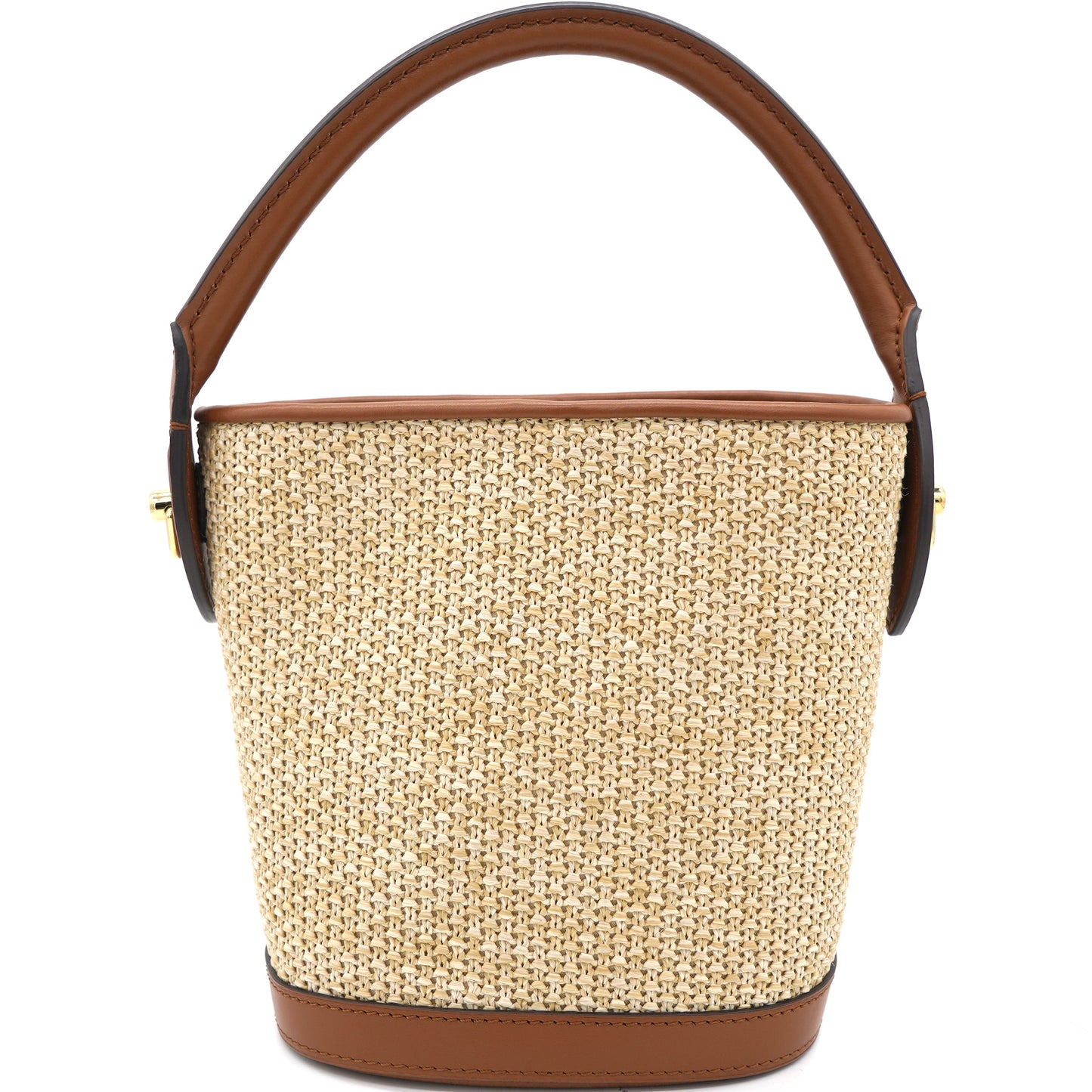 Louis-vuitton Petit bucket bag Raffia Beige