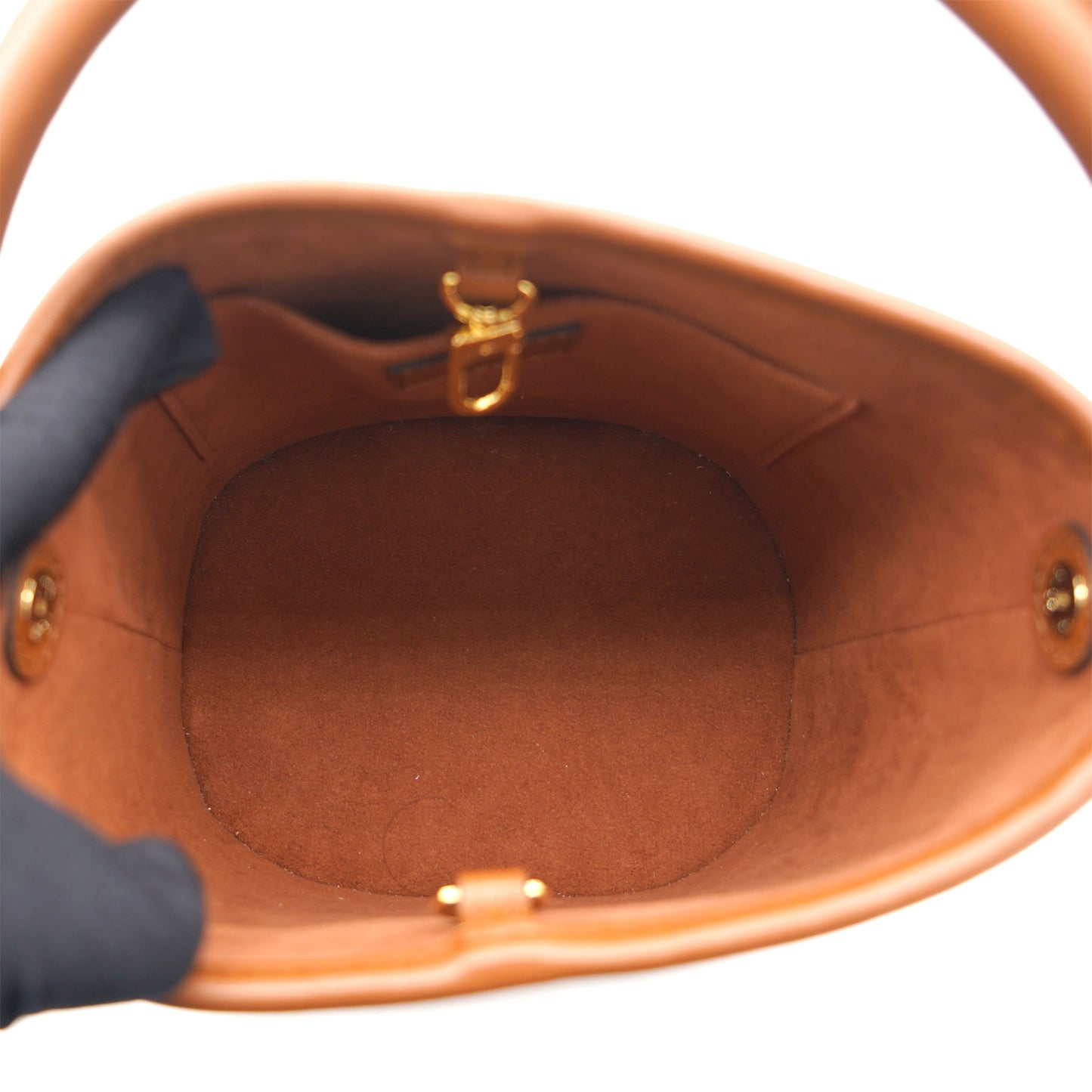 Louis-vuitton Petit bucket bag Raffia Beige