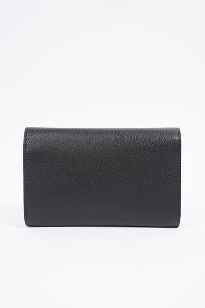 Fendi F is Fendi Wallet on Chain Black Leather OS