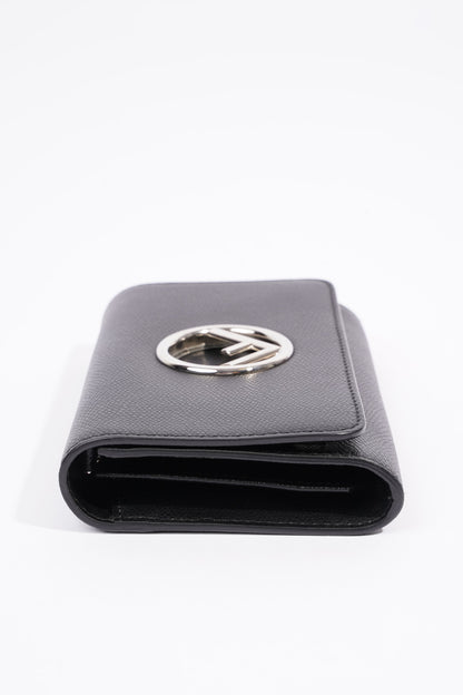 Fendi F is Fendi Wallet on Chain Black Leather OS