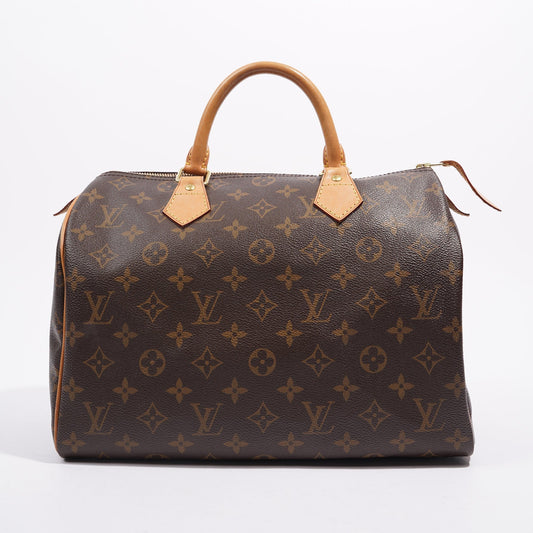 Louis Vuitton Womens Speedy Monogram 30