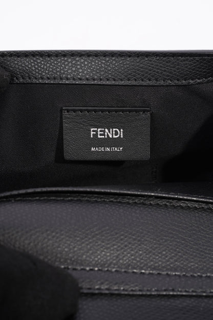 Fendi F is Fendi Wallet on Chain Black Leather OS