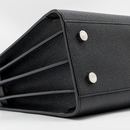 Saint Laurent sac de JOUR Grained Calfskin Black SHW